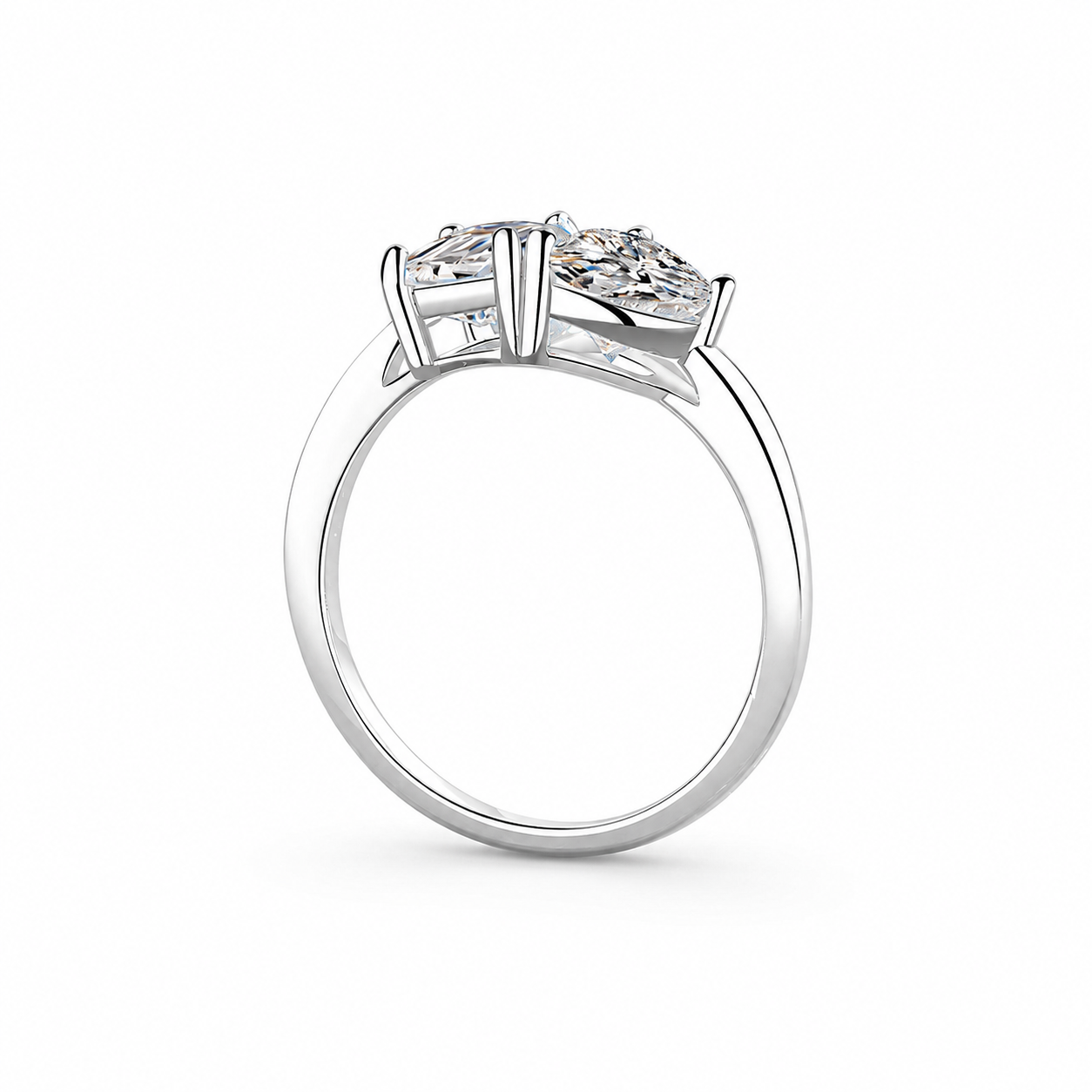 Bague Double Pierre