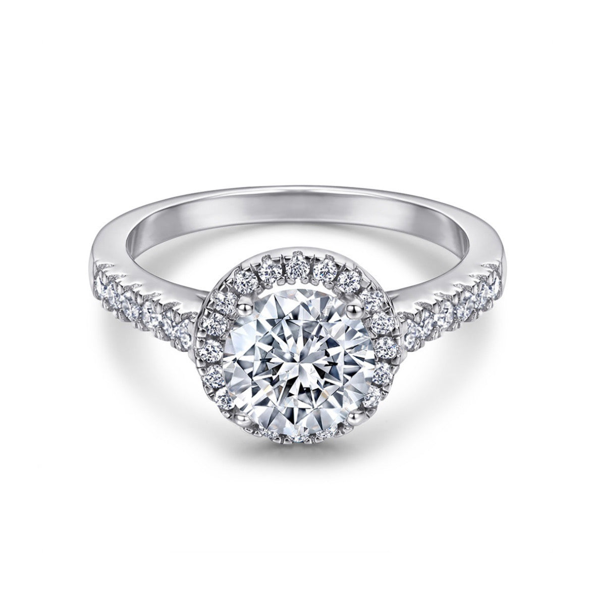 Bague Rond Scintillant