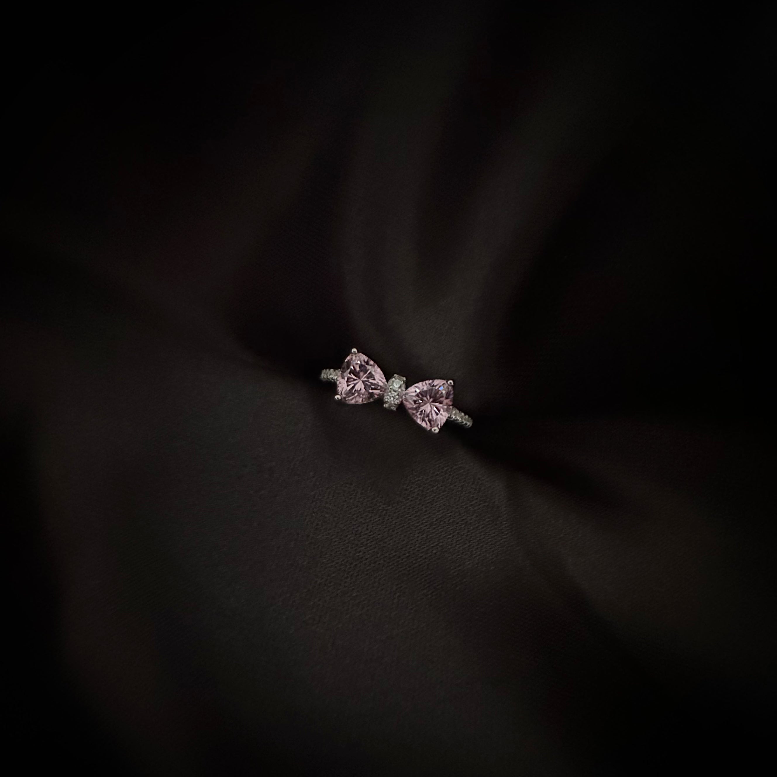 Bague Nœud Scintillant